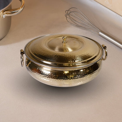 Set of 5 Brass Cookware