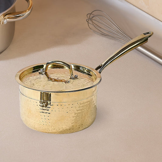 Brass Saucepan / Tea Pan Hammering