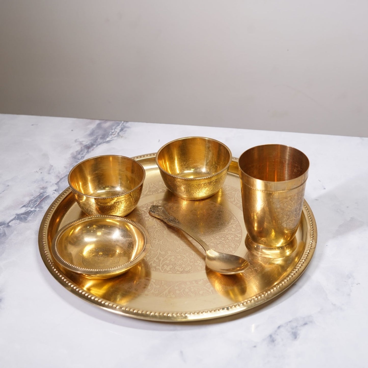 Brass Plate Set