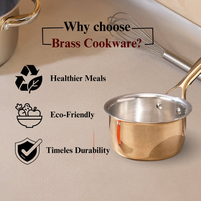 Brass Saucepan / Tea Pan Hammering