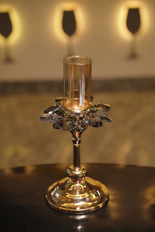 Crystal Glow – Luxury Candle Holder