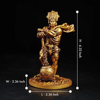 Bahubali Hanuman Ji Car Dashboard